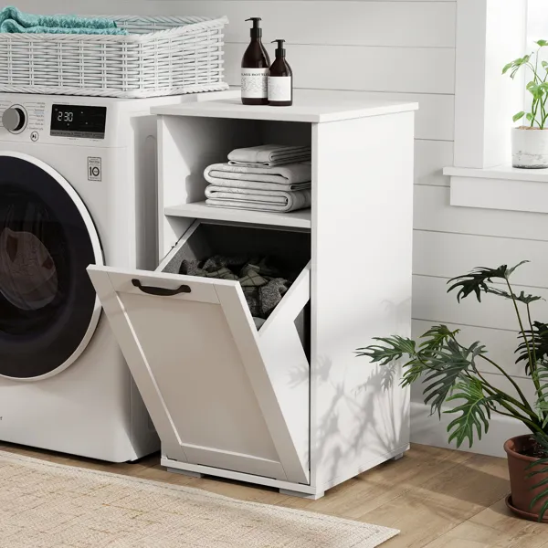 Cabinet buanderie avec 1 sac amovible