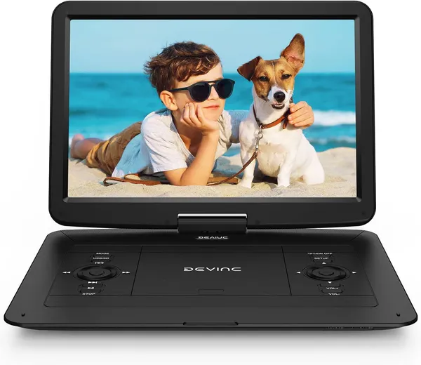 Lecteur DVD portable 17,9po écran tactile 15,6po