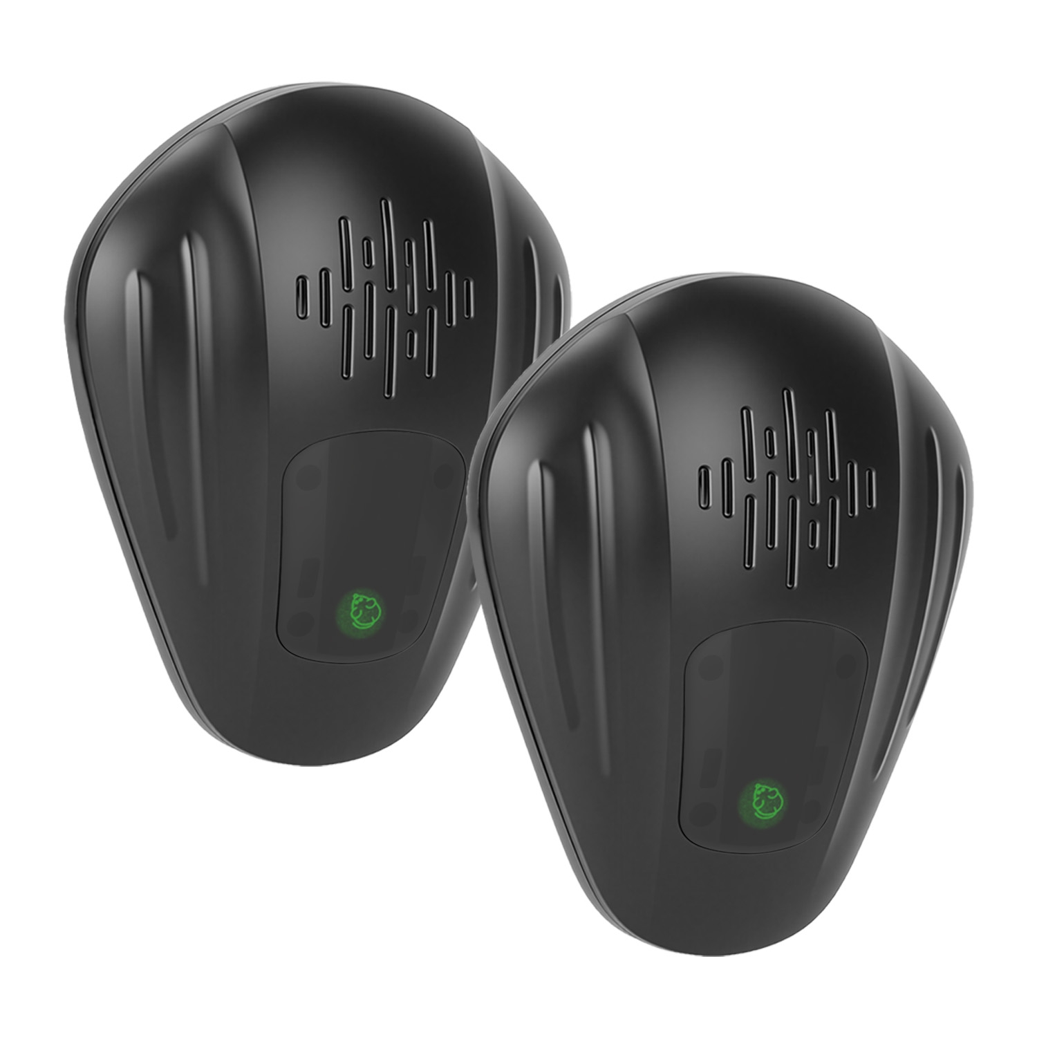 2 Pack Répulsif ultrasonique antiparasitaire prise murale