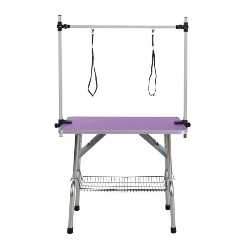 Table de toilettage acier inoxydable pour animaux