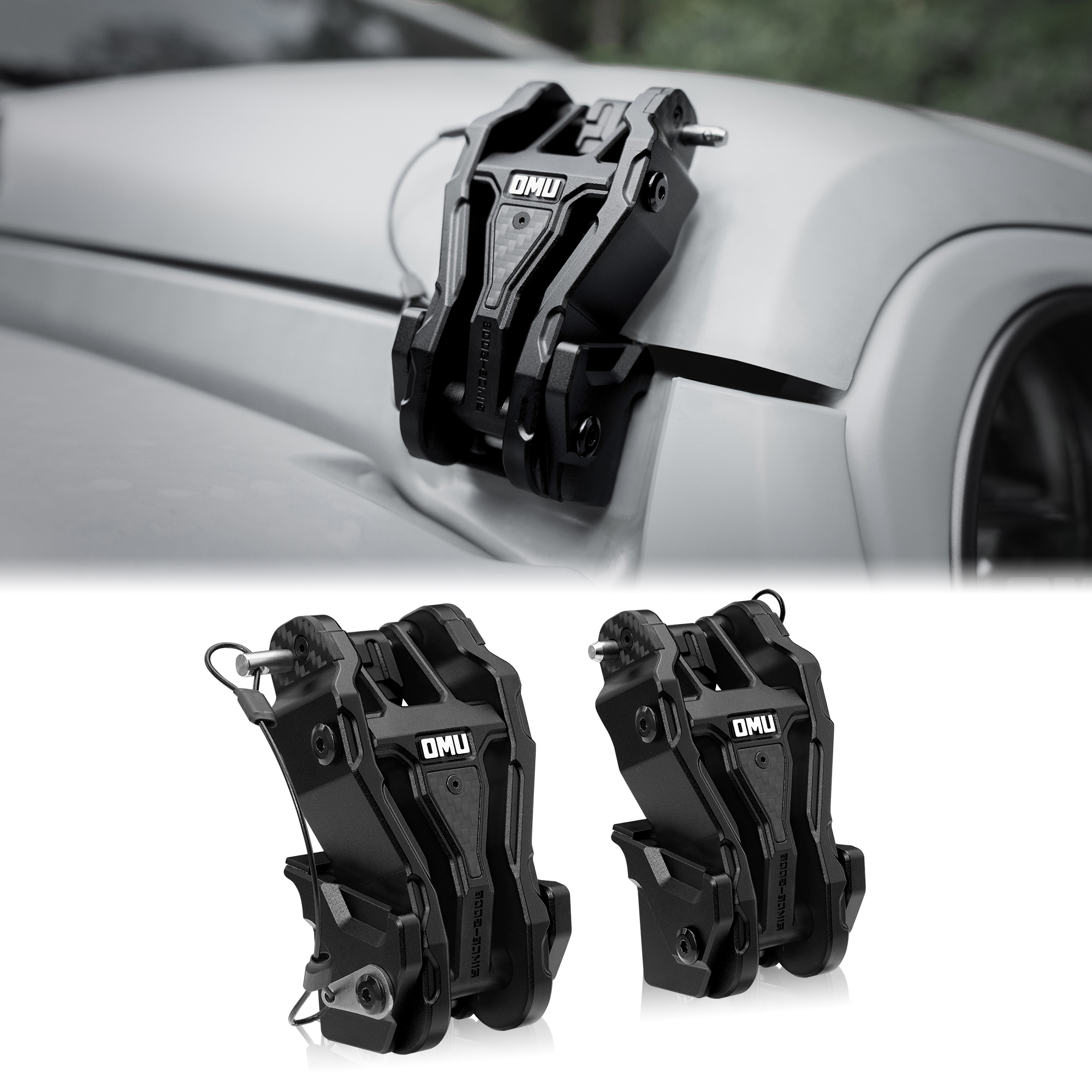 Verrou loquet capot Jeep Wrangler JK 07-17