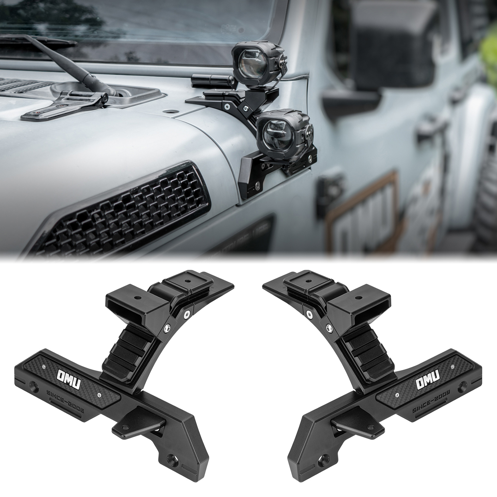 Lampe A-Pillar Jeep Wrangler JL Gladiator JT