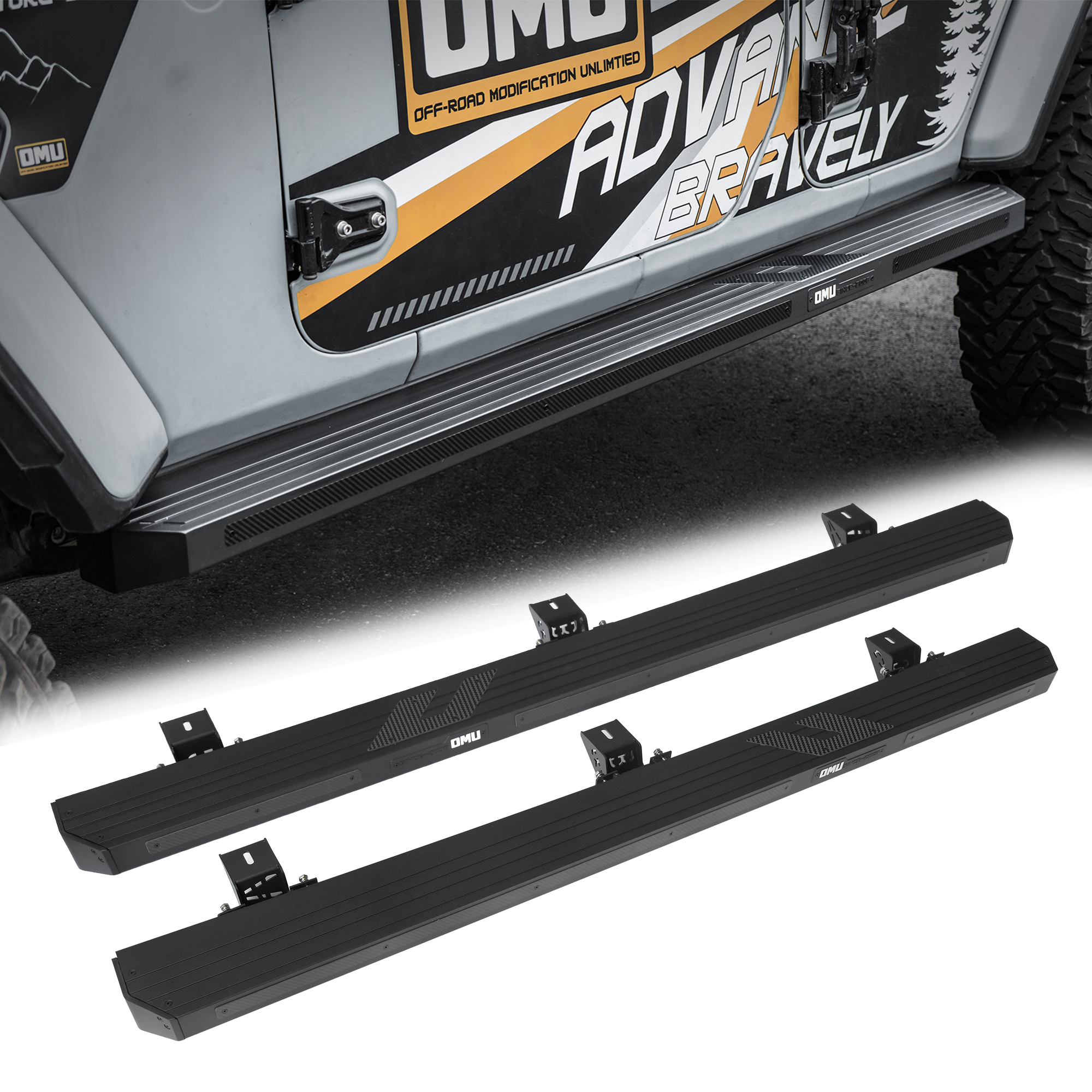 Marchepied Jeep Wrangler JL 2018 4 portes