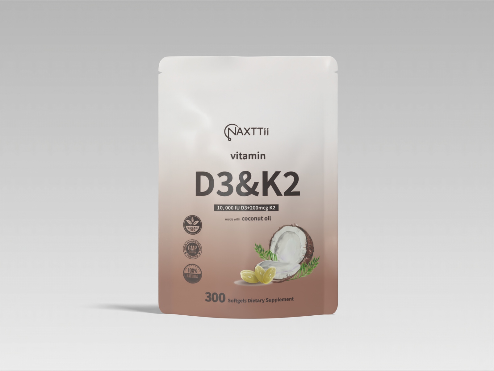 D3K2 Santé osseuse 300 capsules
