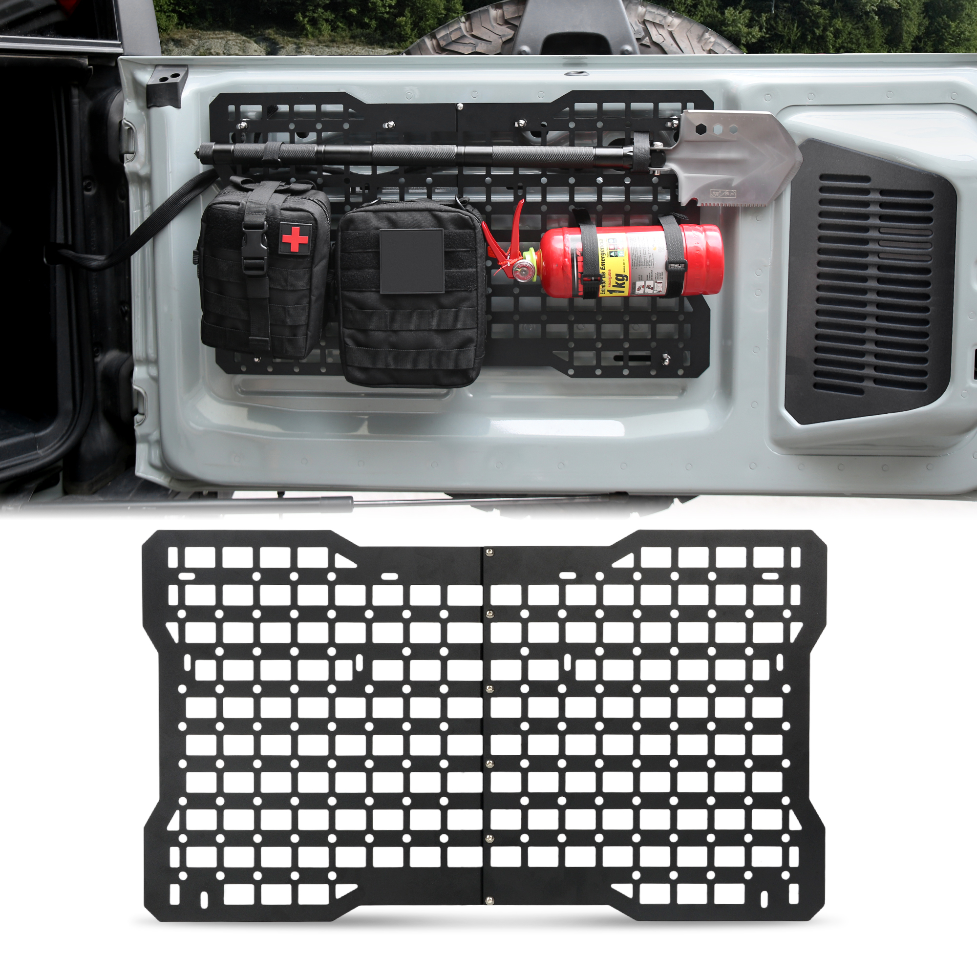 Panneau Molle portière Ford Bronco 2021