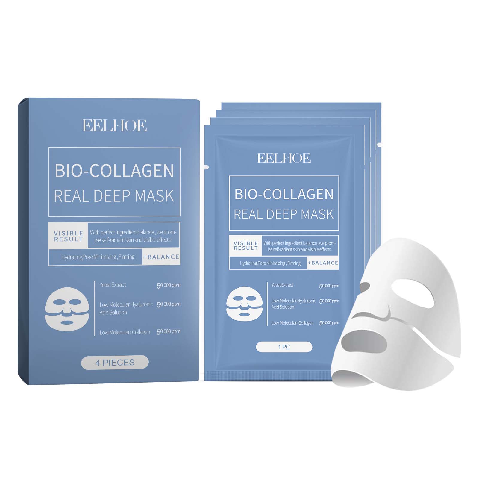 EELHOE Masque Bio-Collagène Hydratant Profond