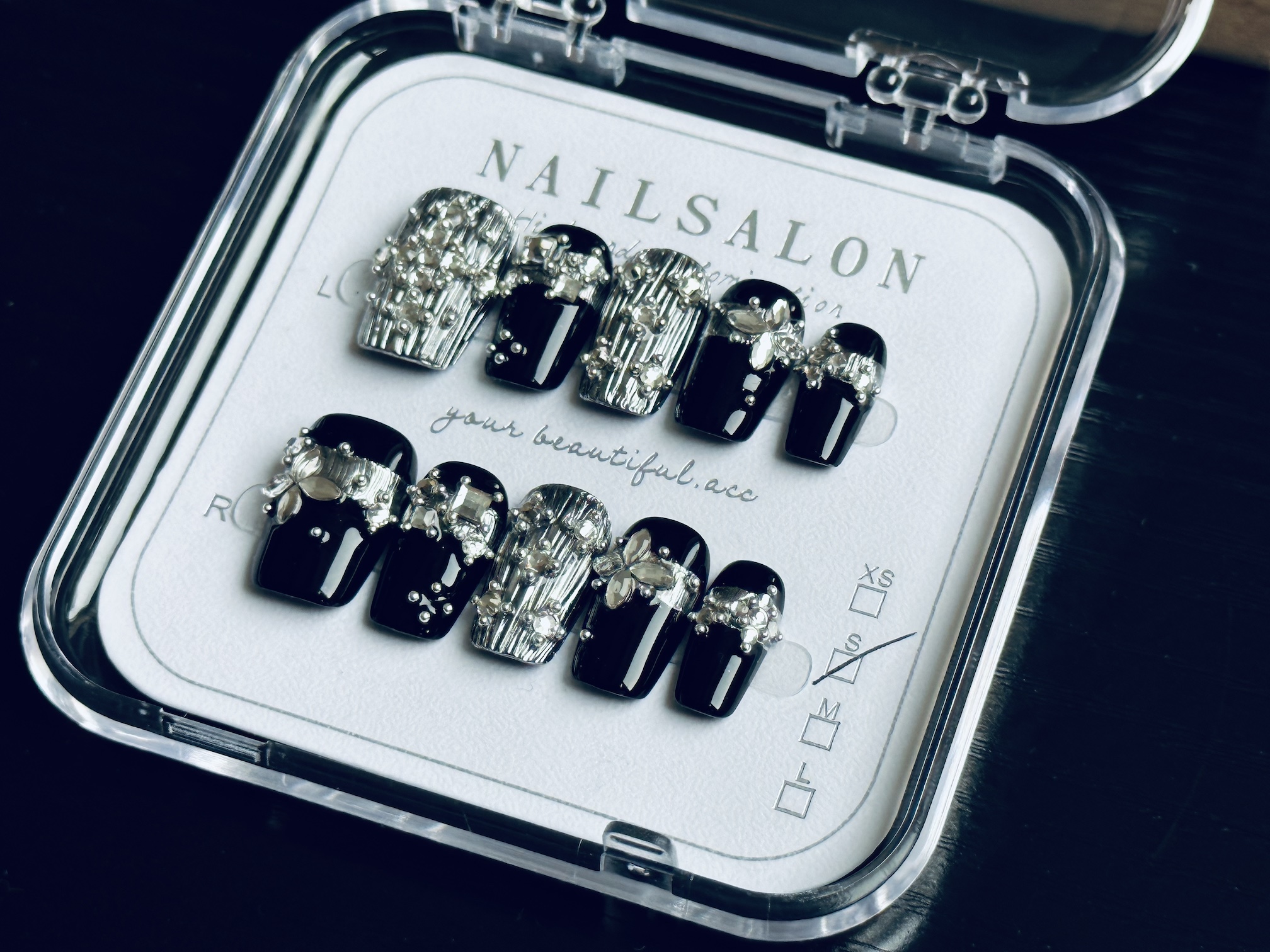 Ongles à coller T076