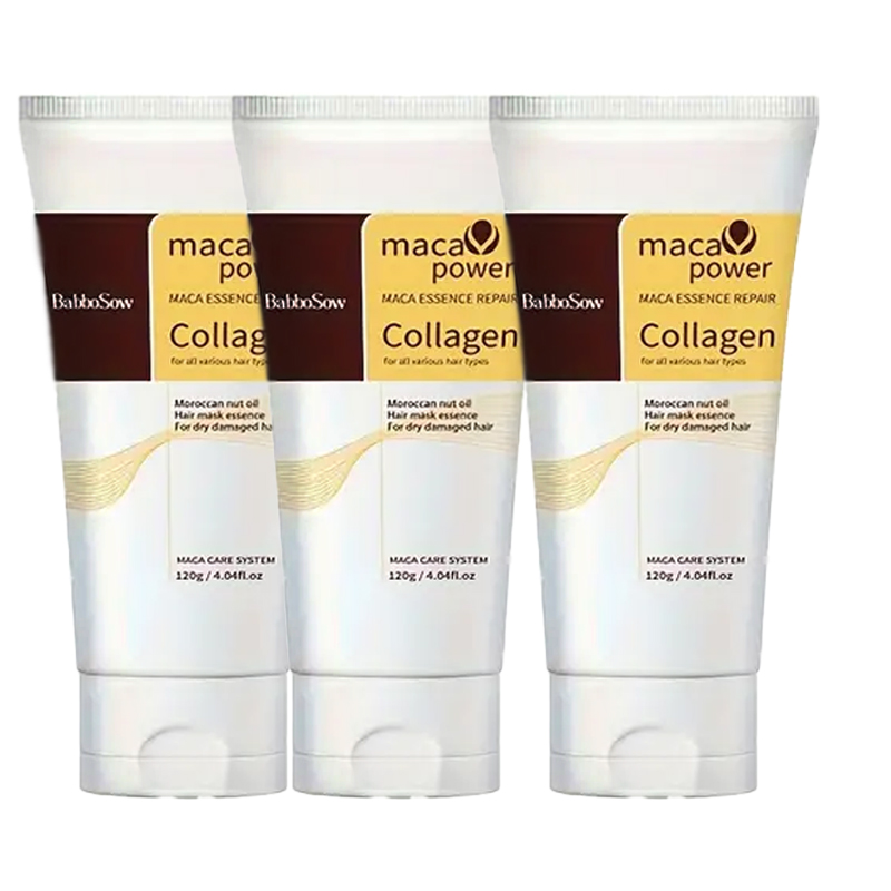 Masque cheveux collagène réparation sans chaleur