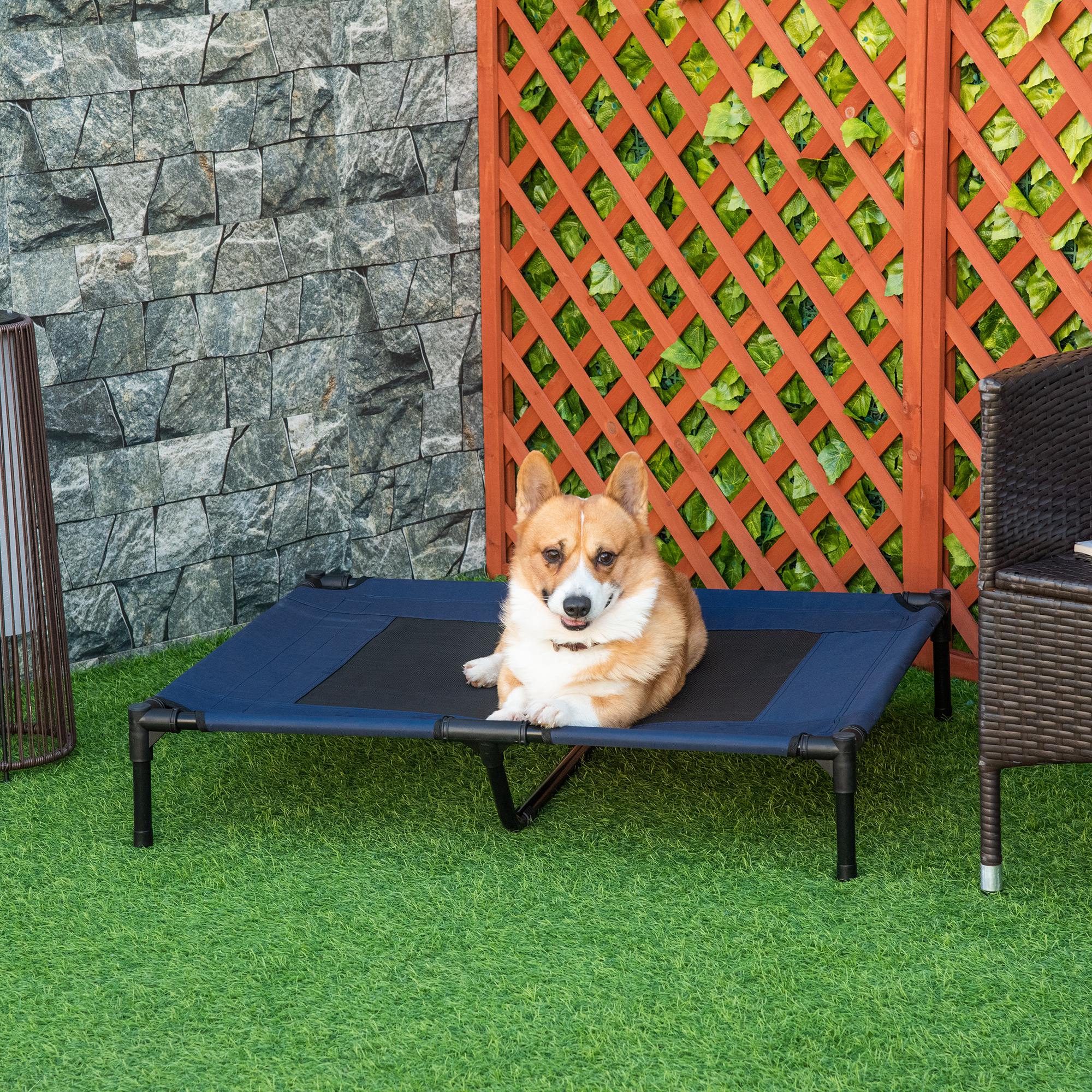 Lit chien surélevé refroidissant 36x30" - Ventilation maille