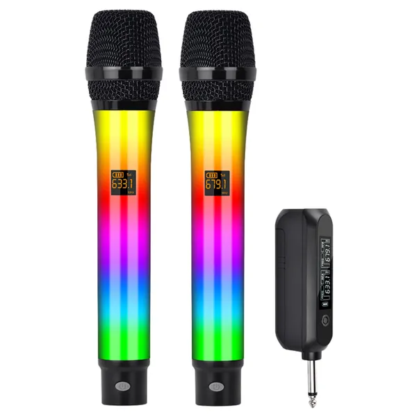 5 Core micro karaoké rechargeable avec lumières