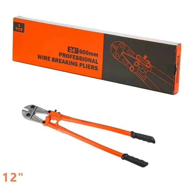 Coupe-boulons mini robuste 12' - fil d'acier, chaîne, vis, rivet