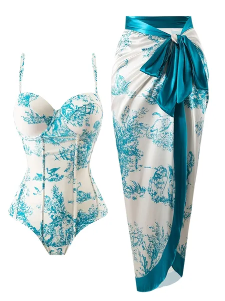 Maillot de bain une pièce européen haut de gamme