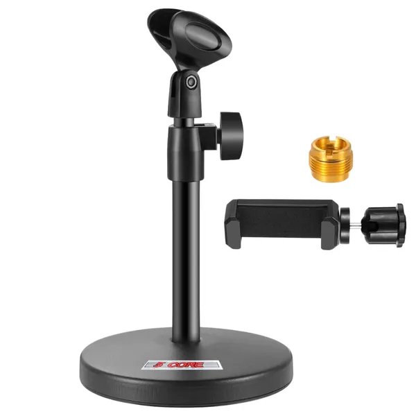 Support micro 5 CORE 3 en 1 pince téléphone
