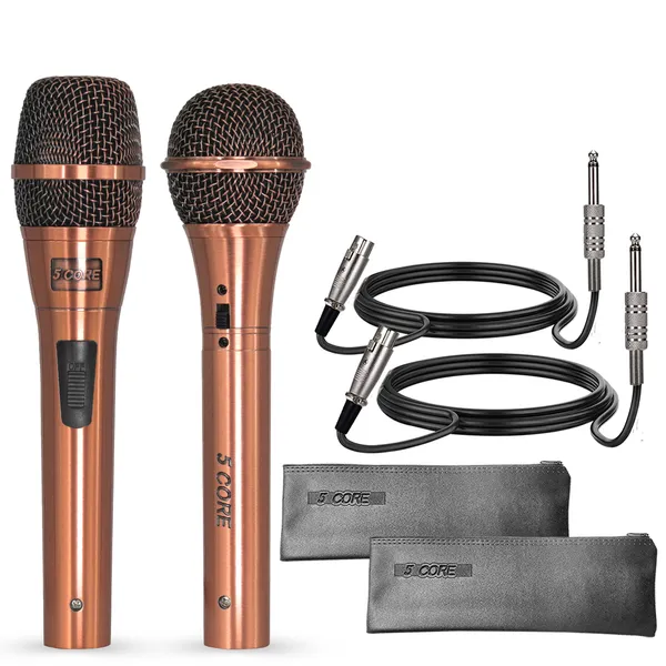 5Core Micro XLR Dynamique Karaoké Chant Studio