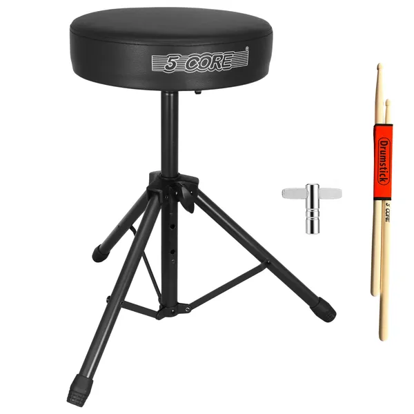 Tabouret batterie 5 Core 3" mousse mémoire, 330 lb max