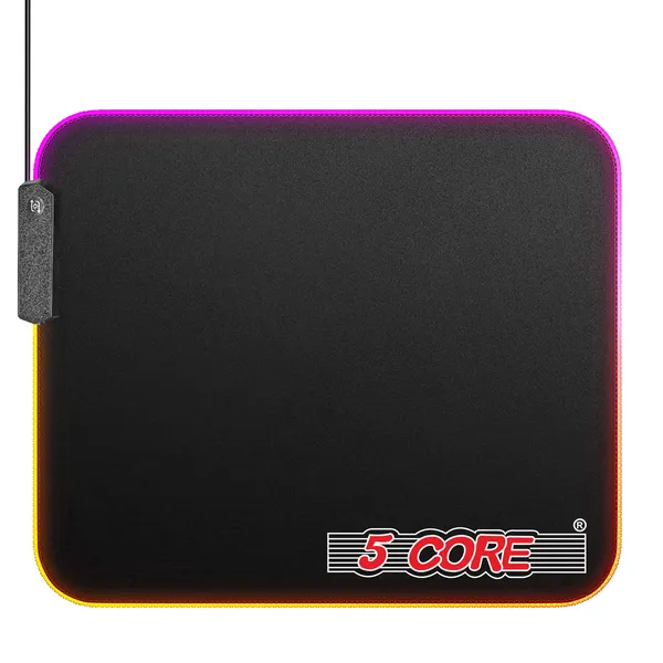 Tapis souris gaming 5Core RGB 12 modes 2 zones