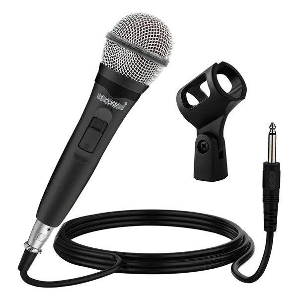 Microphone dynamique 5 Core PM 600 cardioïde XLR karaoké