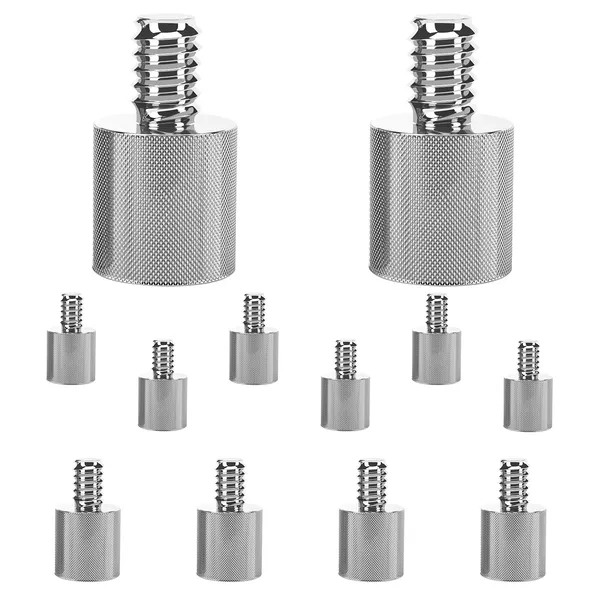 Adaptateur micro 5Core 5/8F à 1/4M 12pcs MS ADP M SLV