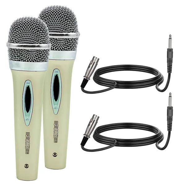 5 CORE Microphone dynamique vocal cardioïde + câble XLR PM 286
