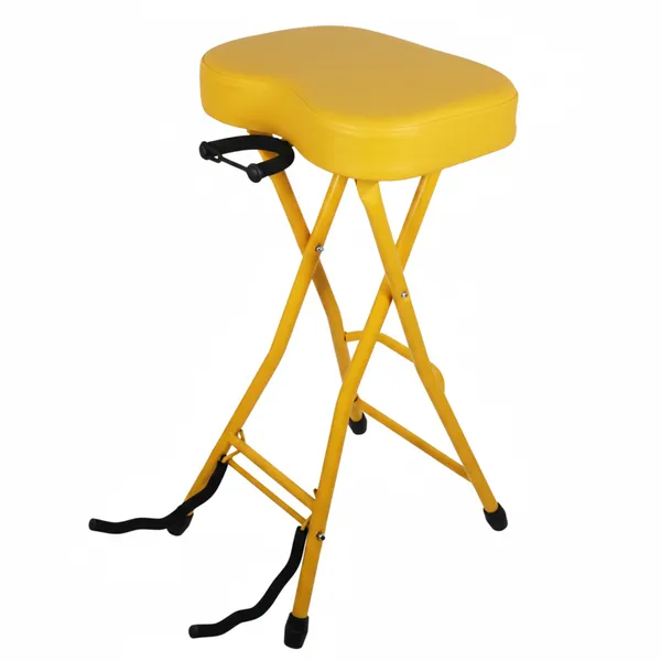 Tabouret guitare 5Core 3.15po rembourré pliable repose-pied lourd
