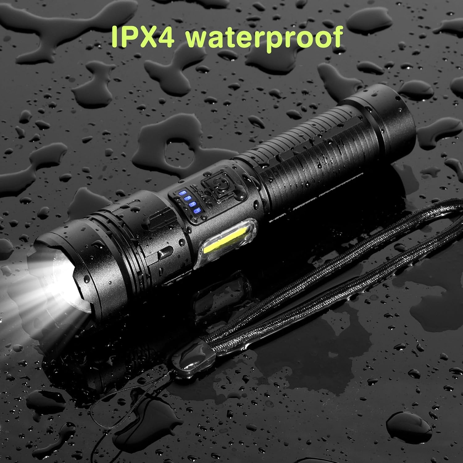 Lampe de poche LED rechargeable