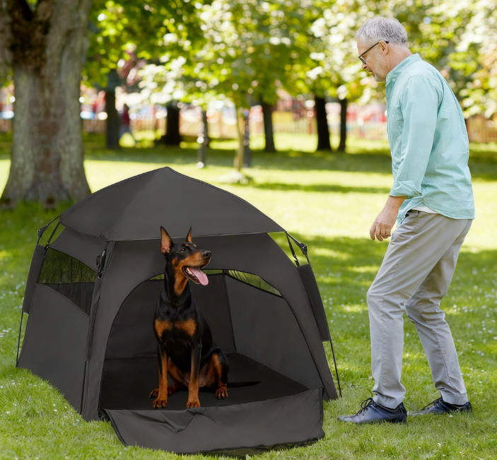 Tente chien avec sac transport