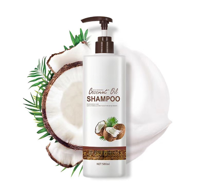 Shampooing Huile Coco Nourrissant Nettoyage Profond