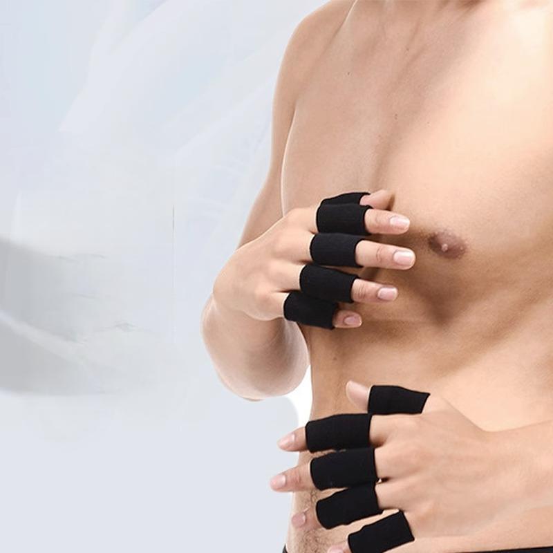 Protecteurs doigts poignet noir sport compression