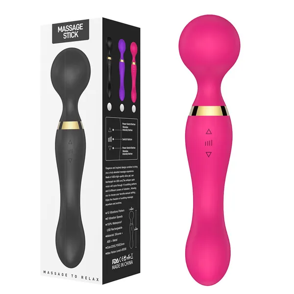 Masseur Vibrant Rechargeable Multi-vitesse Thérapie Corps Complet