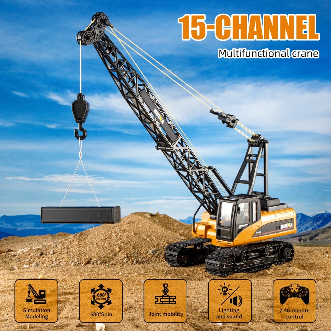 Huina 1572 1-14 Grue télécommandée modèle 2026