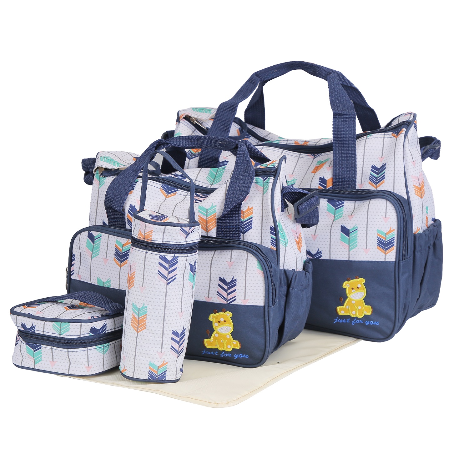 Ensemble 5 sacs couches bébé pique-nique maman voyage