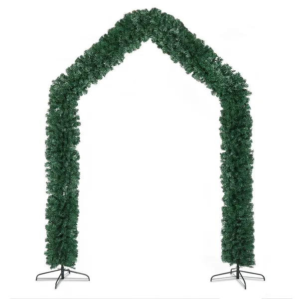 Arche Noël 240x40x260cm 1650 branches PVC vert