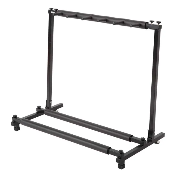 Présentoir guitare triple pliable noir