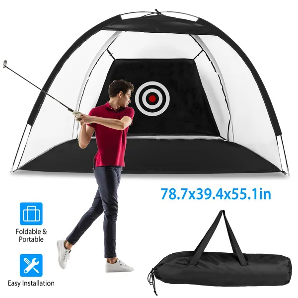 Filet golf 78,7x39,4x55,1po entraînement cour