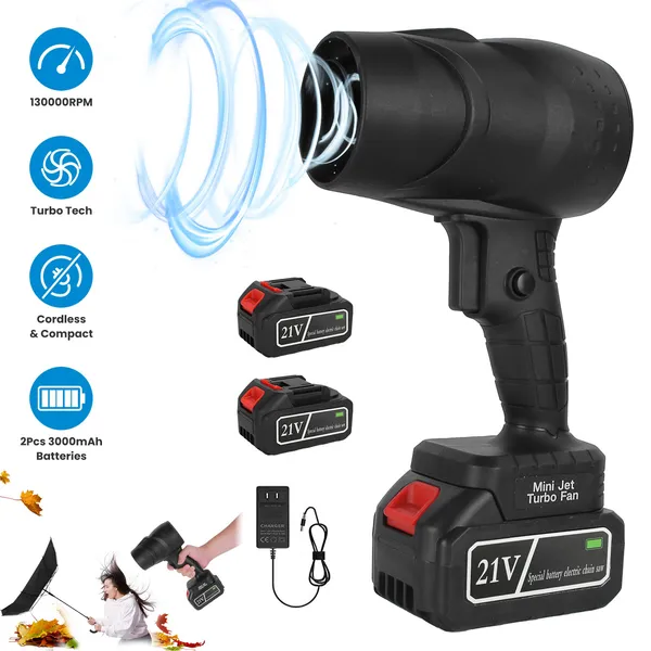 Souffleur mini 130000RPM 1000W sans fil portable