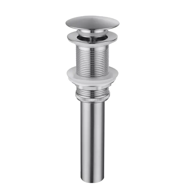 Drain lavabo acier inoxydable 304 sans débordement