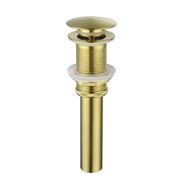 Drain lavabo acier inoxydable 304 sans débordement