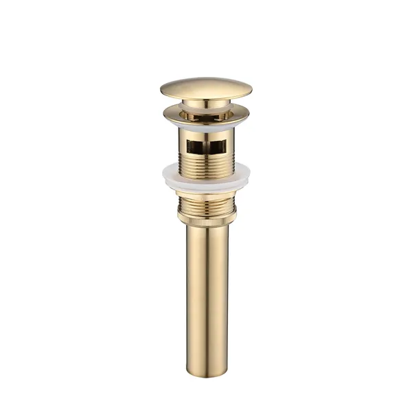 Drain lavabo salle bain débordement acier inox 304