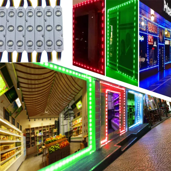 Module LED RGB SMD 5050 3 LED 12V