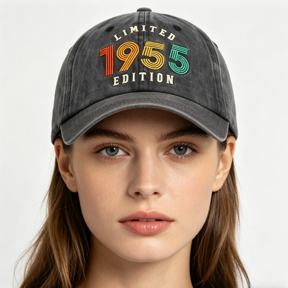Casquette baseball 1955 édition limitée rétro 2 pcs