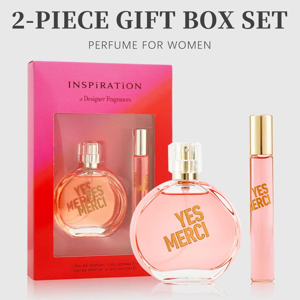 Ensemble parfum 2 pièces femme frais naturel quotidien