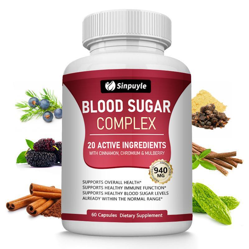 Complexe glycémie cannelle chromium mûrier 60 capsules