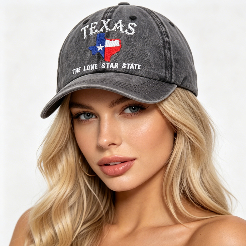 Casquette Texas Lone Star coton lavé ajustable