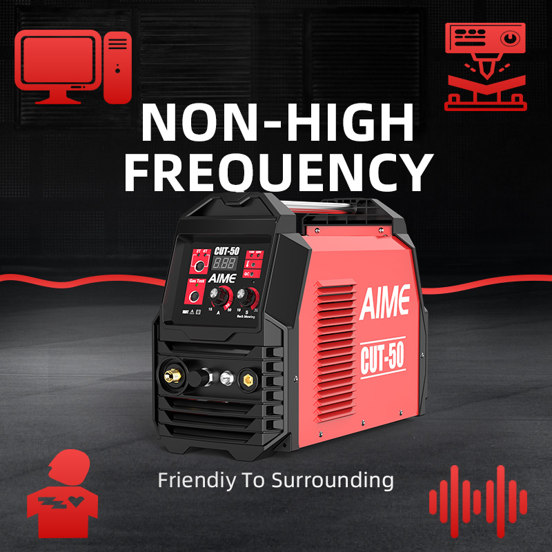 Découpeur arc argon 43A non-contact DEL portable