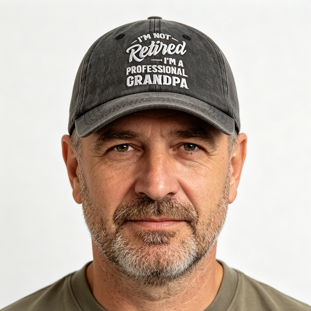 Casquette Retraité Professionnel Grand-Papa Humoristique