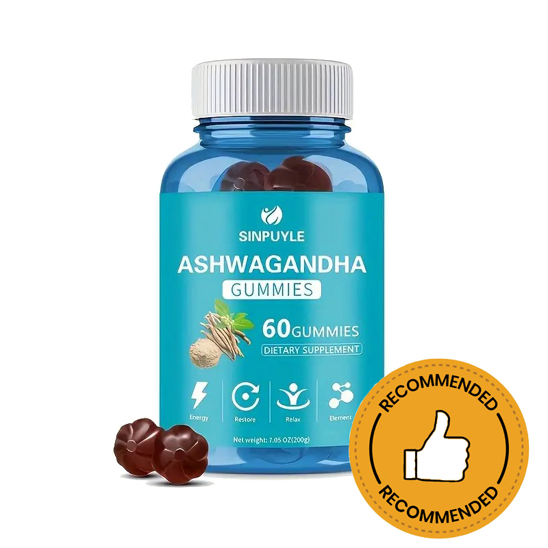 Ashwagandha gummies 60, adaptogène, stress et énergie
