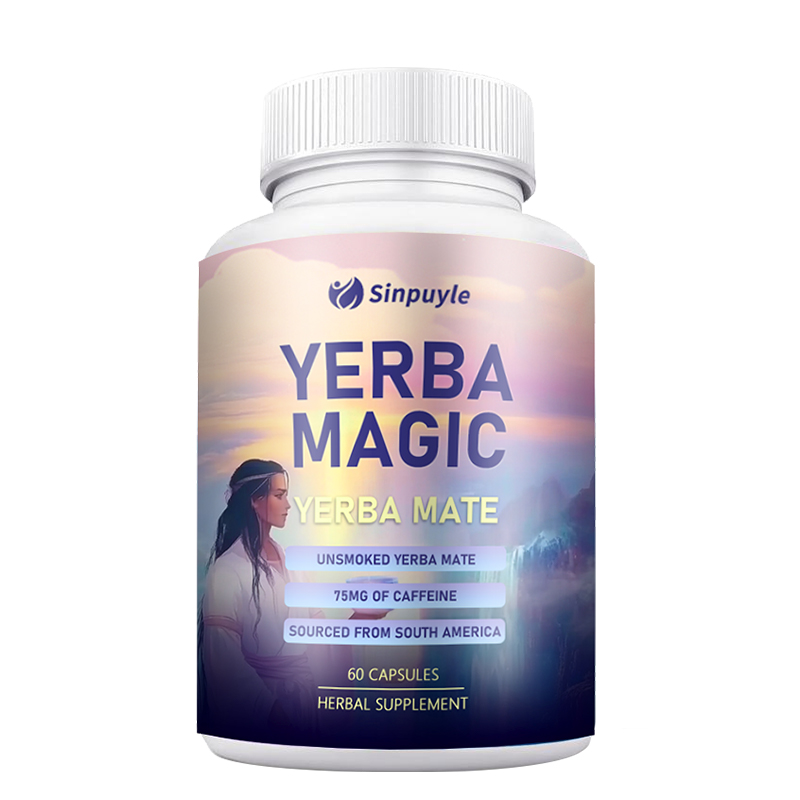 Yerba Magic Yerba Maté, énergie pure, 60 capsules