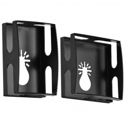 Ensemble 2 lames fentes cloison pour outil oscillant