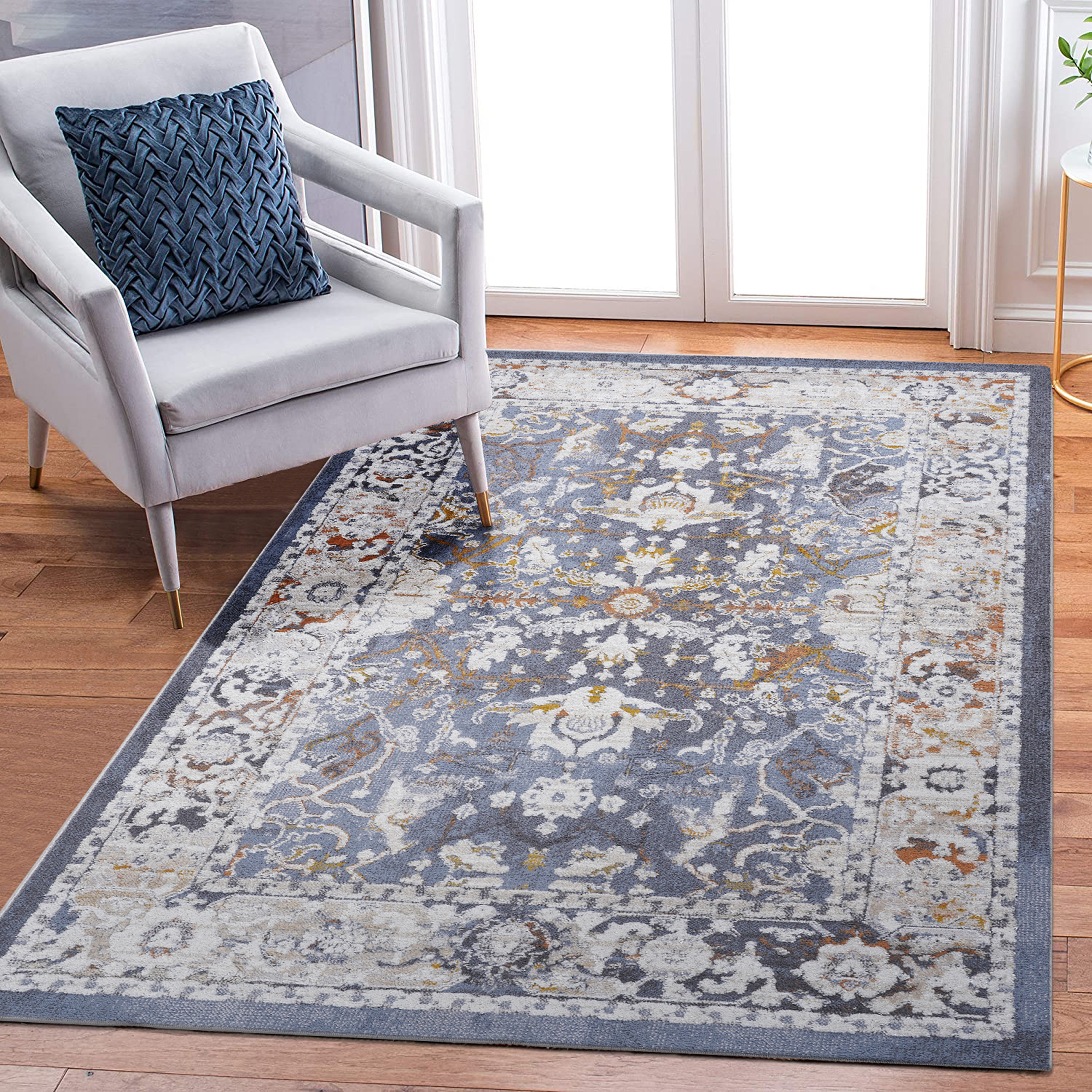 Tapis traditionnel PAYAS 6x9 bleu