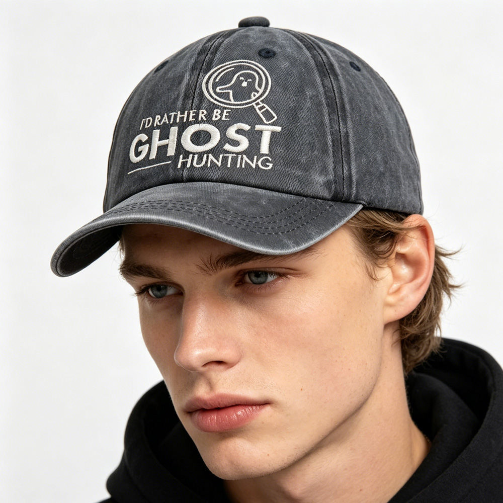 Casquette chasse fantômes coton lavé 2 pcs
